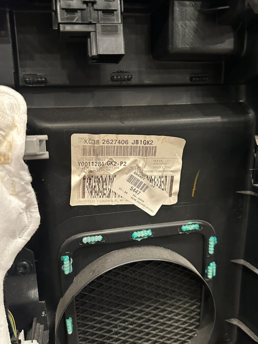 2017-2019 FORD 350 F450 PLATINUM REAR PASSENGER RIGHT DOOR PANEL OEM *WEAR 4-8*