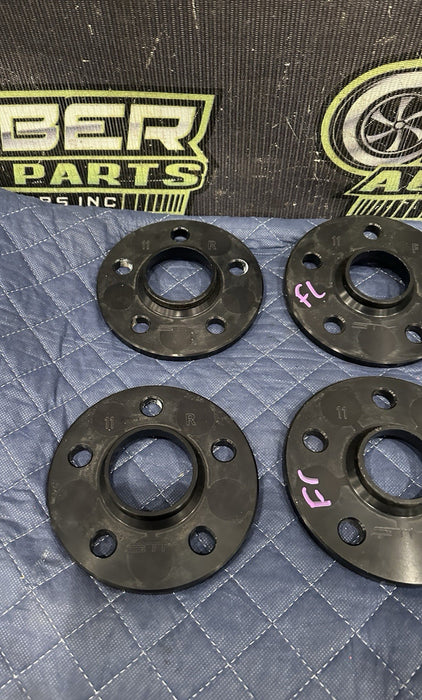 2017 AUDI R8 STM 11mm WHEEL SPACERS SET (4) W/ LUG NUTS (18) ~READ~