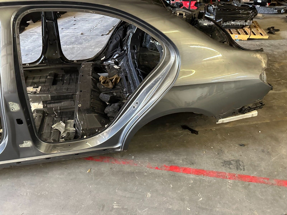 2019 MERCEDES-BENZ E63S W213 SHELL CHASSIS FRAME RAIL QUARTER PANEL GOOD 4 CUTS