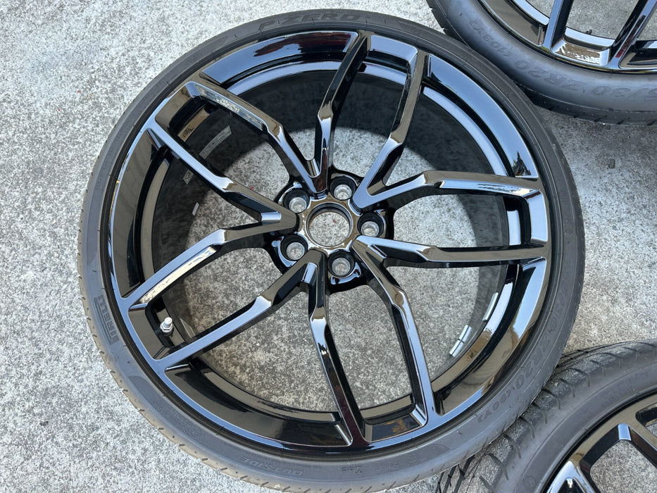 2015 LAMBORGHINI HURACAN OEM GENUINE FACTORY WHEELS RIMS TIRES 20X11 20X8.5