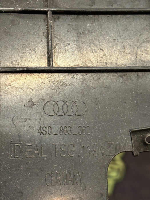 2021 AUDI R8 PLUS FRONT TRUNK/ FRUNK TRIM PANEL OEM 4S0 863 362 A