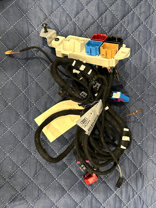 2014 AUDI R8 HVAC HEATER CORE DASH BLOWER MOTOR HOUSING HARNESS 423 971 277 G