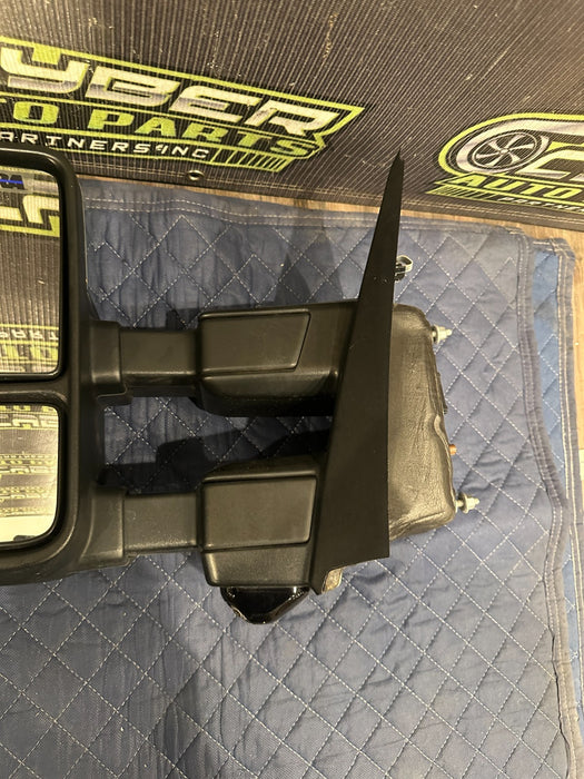2017-2019 FORD F250 F350 DRIVER LEFT TOW MIRROR W CAMERA OEM
