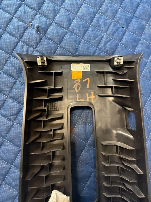 2017-2022 FORD F350 F450 PLATINUM BLACK REAR LEFT RIGHT UPPER B PILLAR SET OEM