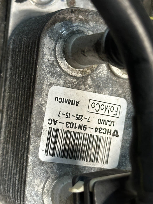 2017 2019 FORD F250 F350 SUPERDUTY DIESEL FUEL COOLER W/ LINES OEM HC34 9N103 AC