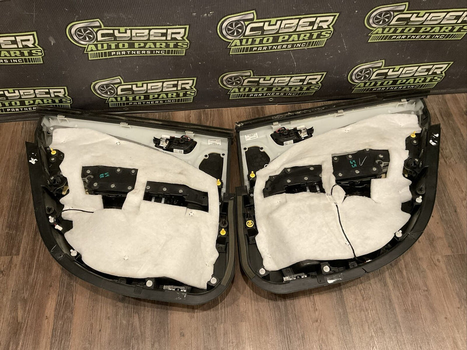 2015-2021 DODGE CHARGER HELLCAT REAR PASSENGER DRIVER DOOR PANEL PAIR OEM~WEARS~