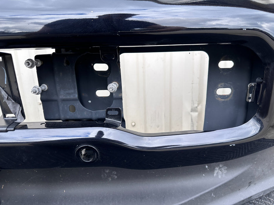 2023 2025 FORD F450 PLATINUM FRONT BUMPER ASSEMBLY AGATE BLACK ~MINOR SCRATCHES~