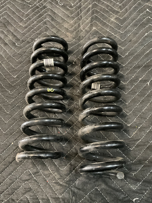 2015 BMW M4 REAR SPRING PAIR OEM LEFT RIGHT