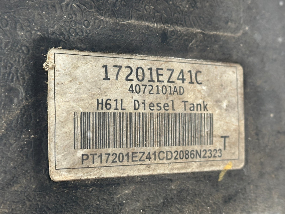 2017 NISSAN TITAN XD PRO 4X DIESEL FUEL TANK OEM 17201 EZ41C