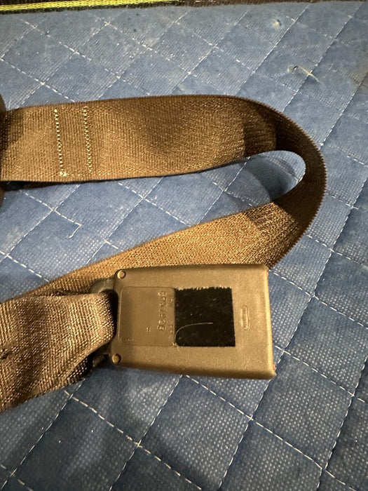 2017-2020 FORD F250 F350 F450 REAR LIMITED BEIGE MIDDLE CENTER SEATBELT OEM