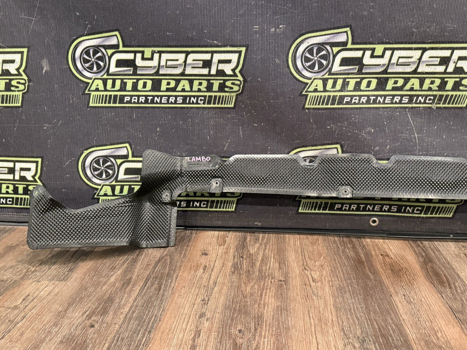 2015 LAMBORGHINI HURACAN REAR BUMPER HEAT SHIELD COVER OEM 4T0825299
