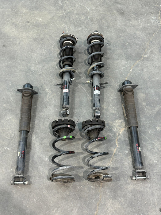 2013 NISSAN 370Z SPORT CONVERTIBLE FRONT REAR STRUT SHOCK SPRING KIT OEM