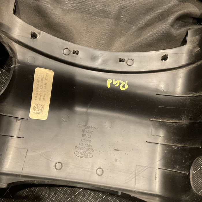 2017-2020 FORD F250 F350 F450 GAUGE DARK STORM METALIC CLUSTER SURROUND TRIM OEM