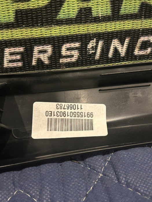 2014 PORSCHE 911 TURBO S LEFT HOOD DECKLID RELEASE TRIM OEM 991555019031