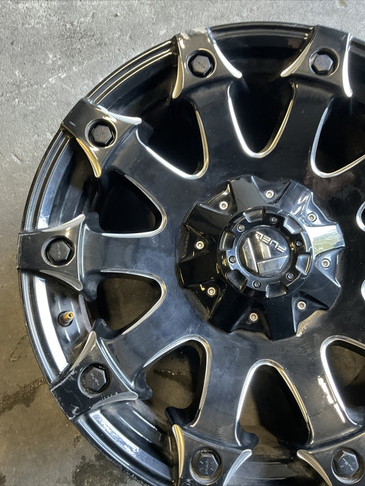 2017-2022 FORD F250 F350 FUEL D578 BATTLE AXE WHEEL RIM (1) ~MINOR SCUFFS~
