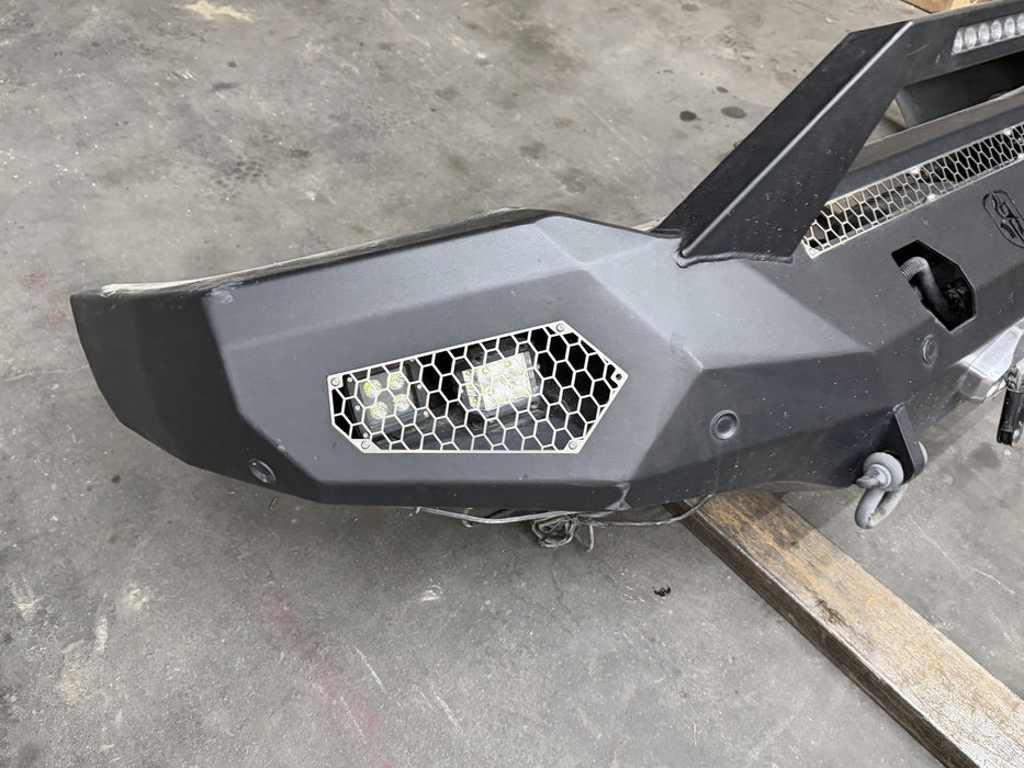 ROAD ARMOR EVOLUTION FRONT WINCH BUMPER LED BAR LIGHTS RAM 2500 3500 2019-2026