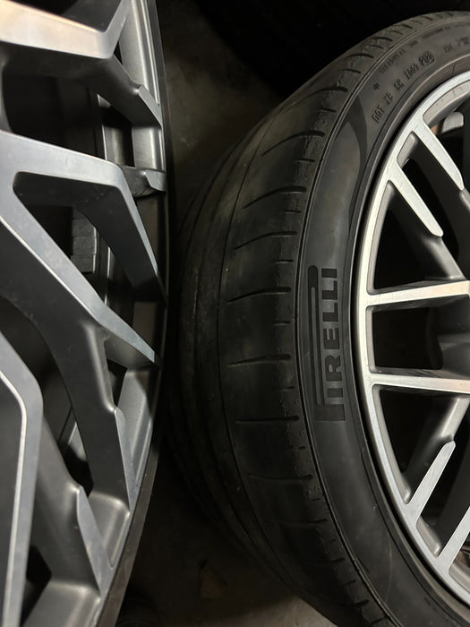 2017 2018 AUDI R8 20X8.5 5X112 20X11 FRONT REAR RIMS WHEELS SET ~CURBRASH~
