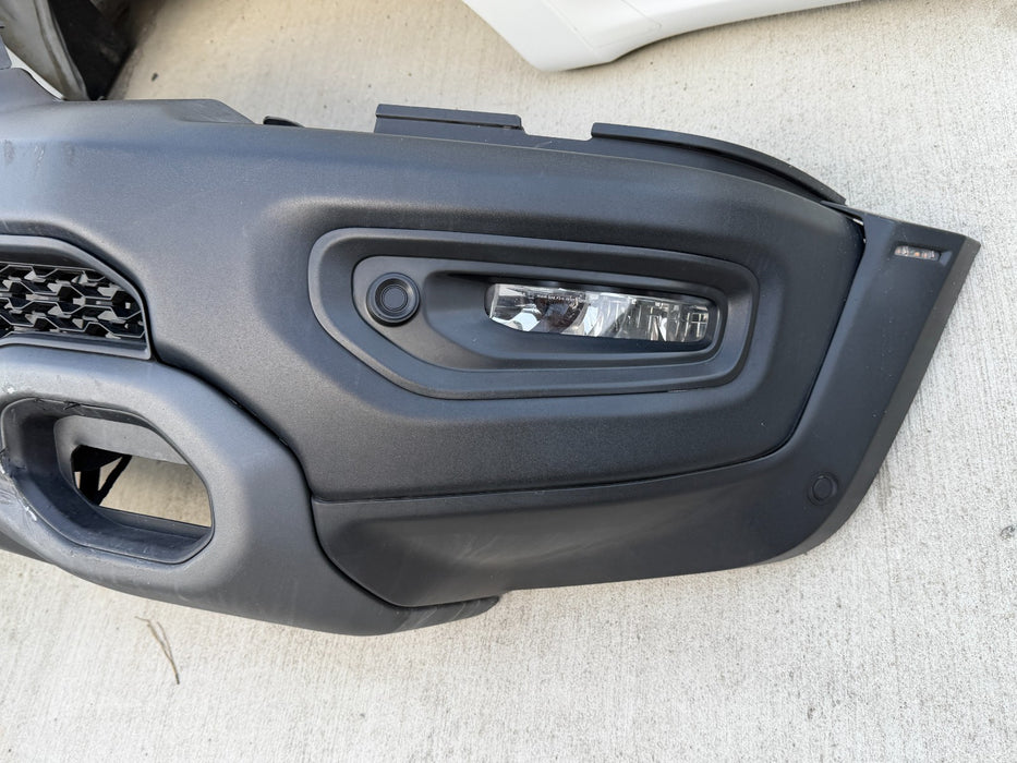 2021-2024 RAM 1500 TRX FRONT BUMPER ASSEMBLY W/ SENSOR HOLES *DAMAGE*
