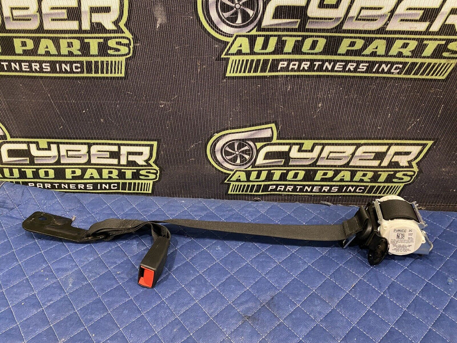 2017-2020 FORD F250 F350 F450 REAR PLATINUM BLACK MIDDLE CENTER SEATBELT OEM