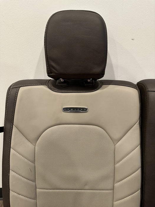 2017-2022 FORD F250 F350 F450 LIMITED REAR SEAT HEATED ~MINOR WEARS~
