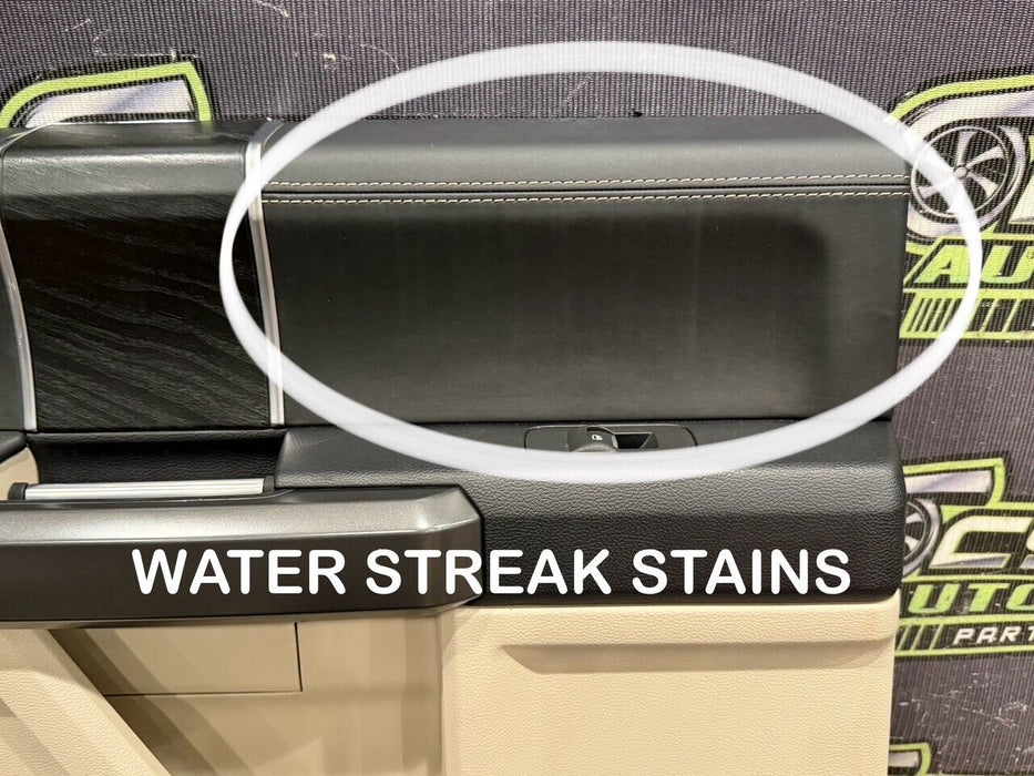 2020-2022 FORD F250 F350 F450 REAR LEFT LIMITED DOOR PANEL OEM *READ/COS FLAWS*