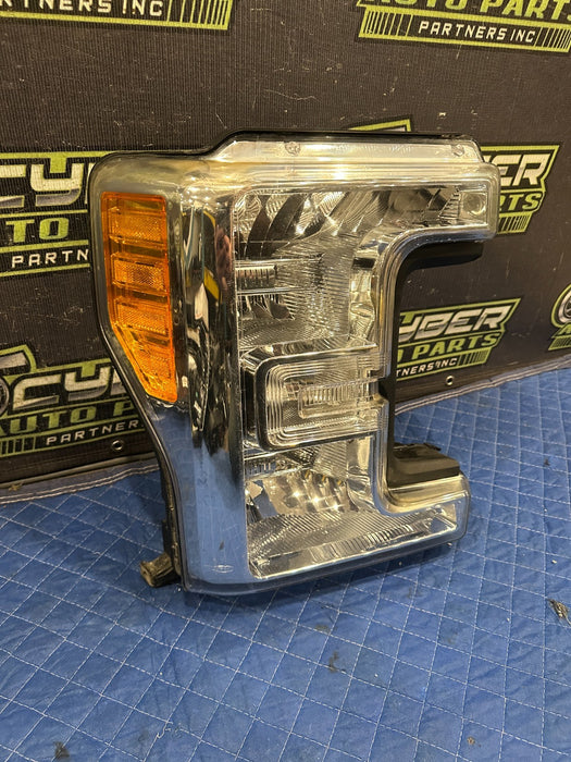 2017-2019 FORD F250 F350 F450 PASSENGER RIGHT HALOGEN HEADLIGHT OEM