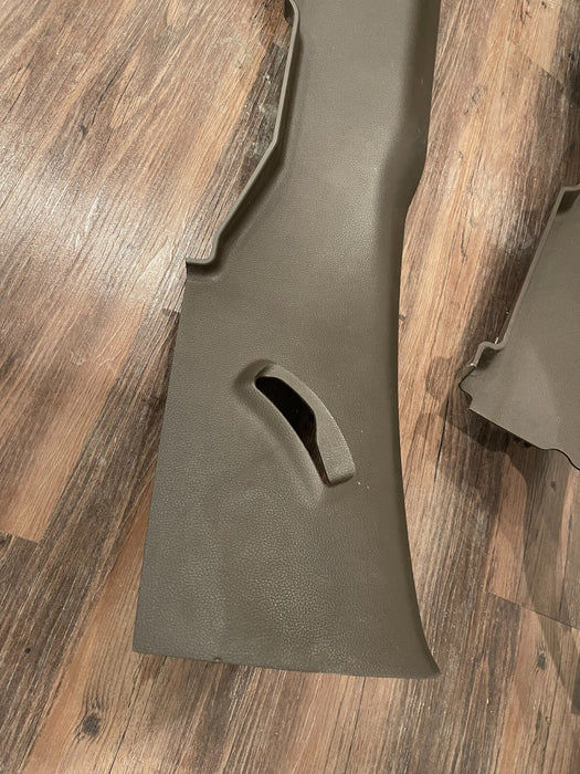 2017-2022 FORD F250 F350 F450 KING RANCH C PILLAR INTERIOR TRIM BROWN LEFT RIGHT