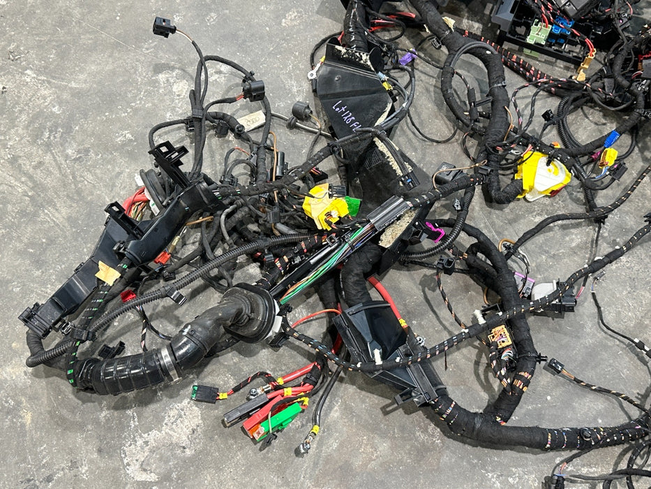 2017 AUDI R8 SPYDER MAIN CHASSIS INTERIOR WIRING HARNESS OEM