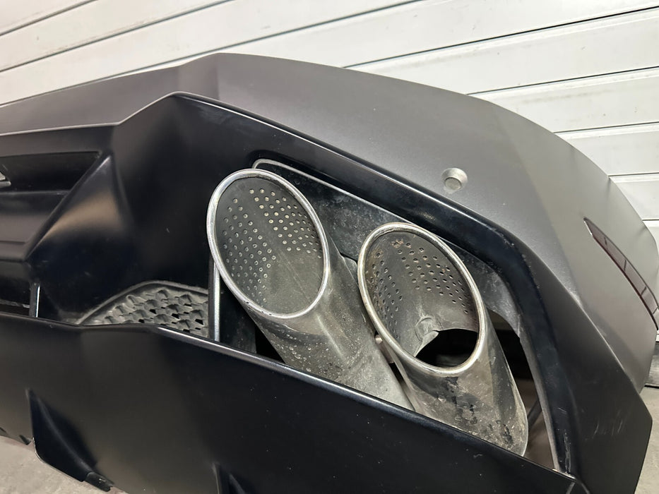 2015-2019 LAMBORGHINI HURACAN 610-4 COMPLETE REAR BUMPER GRIGIO TITANS (0131)
