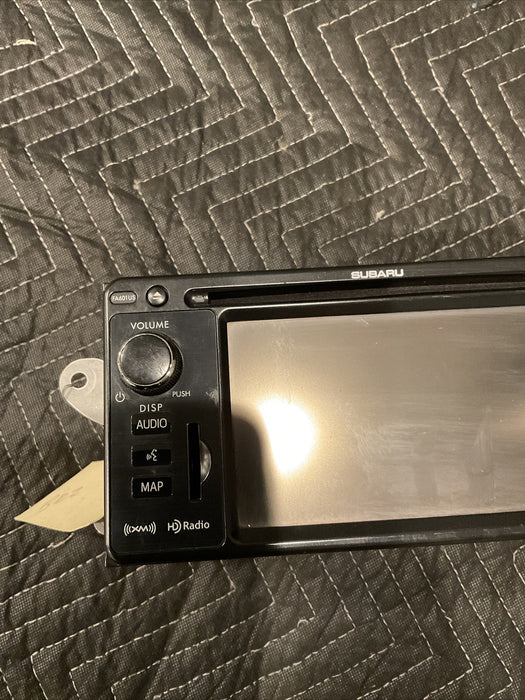 2013 SUBARU BRZ AM FM CD RADIO RECEIVER NAVIGATION OEM 86271CA620