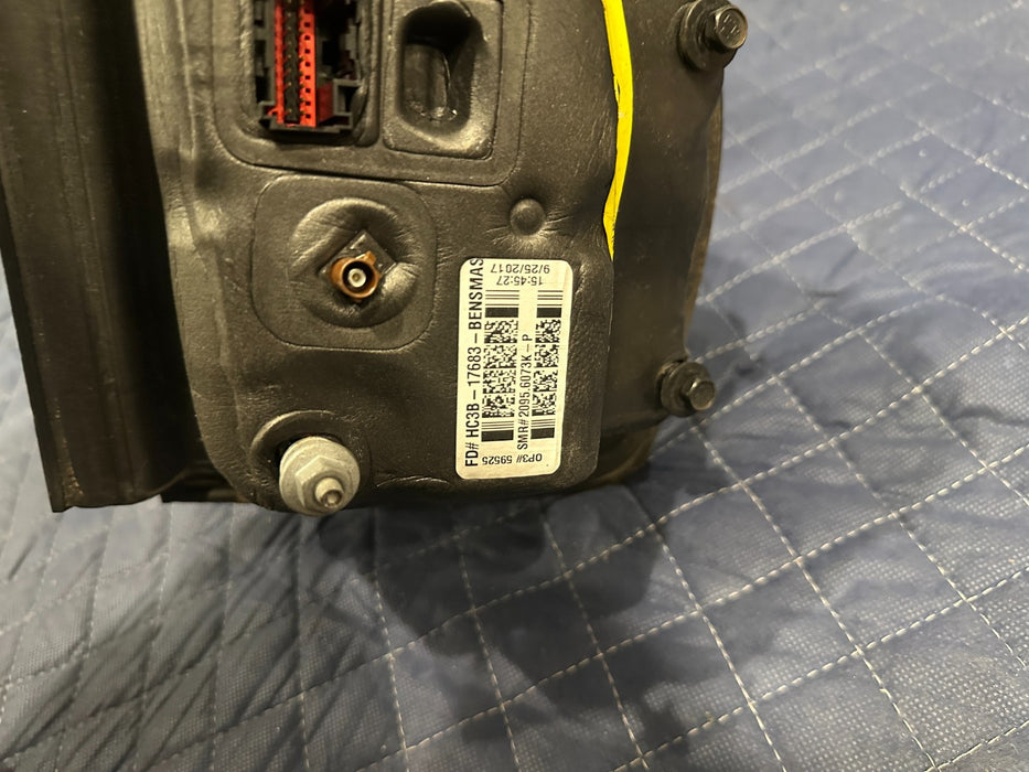 2017-2019 FORD F250 F350 DRIVER LEFT TOW MIRROR W CAMERA OEM