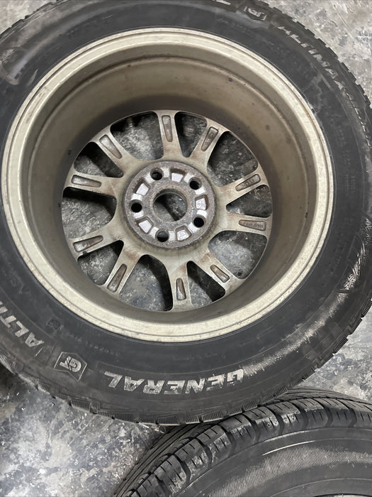 2014 TOYOTA PRIUS V WHEELS RIMS SET OEM ~CURBRASH~P205/60R16