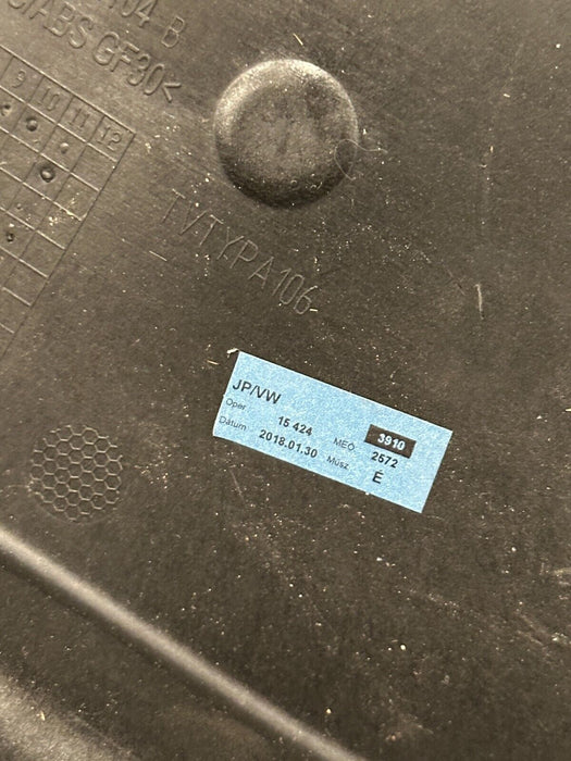 2018 AUDI R8 V10 SPYDER PLUS RIGHT WINDOW REGULATOR COVER PLATE 4S0 837 104 B