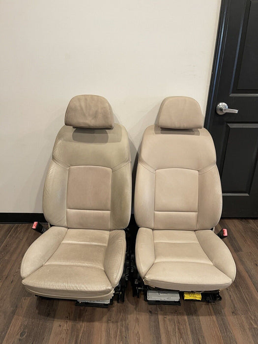 2011 BMW 550i F10 5 SERIES OEM FRONT LEFT & RIGHT SEATS ASSEMBLY ~MINOR WEARS~