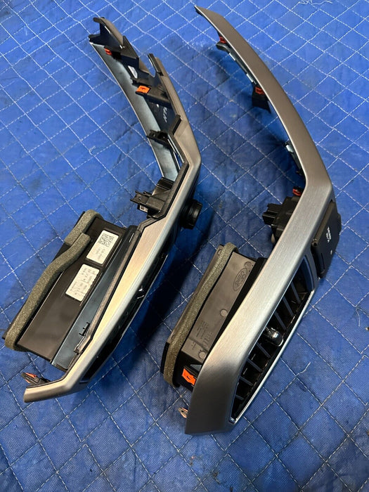 2017-2019 FORD F250 F350 F450 PLATINUM DASH AIR VENTS SET (4) OEM