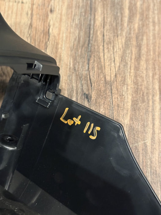 2014 PORSCHE 911 TURBO S 991 STEERING COLUMN COVER TRIM ASSEMBLY OEM