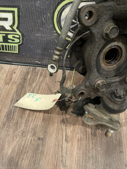 2014 TOYOTA PRIUS V FRONT RIGHT PASSENGER KNUCKLE SUSPENSION SPINDLE HUB OEM