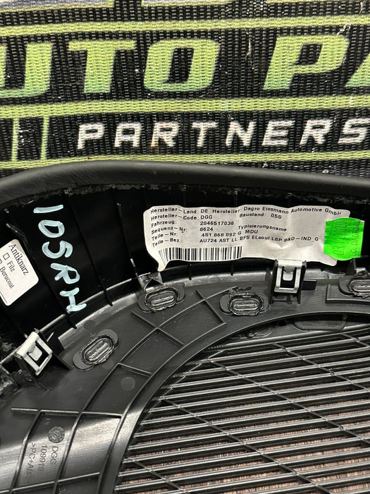 2021 AUDI R8 RIGHT BANG & OLUFSEN B&O DOOR PANEL SPEAKER COVER OEM  *WEAR/READ*