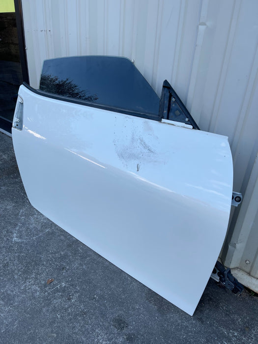 2018 NISSAN 370Z NISMO COUPE PASSENGER RH DOOR PEARL WHITE *QAB* OEM 2009-2020