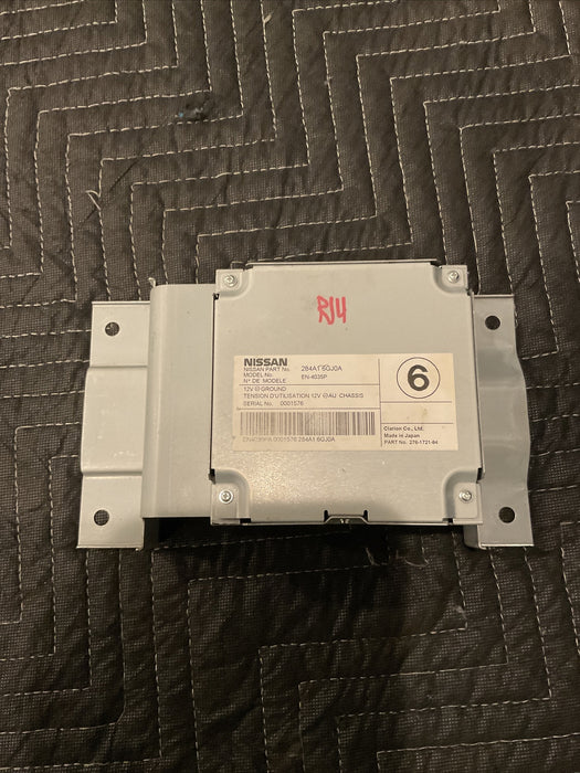 2019 NISSAN 370Z NISMO DRIVER ASSIST CAMERA CONTROL MODULE 284A1 6GJ0A OEM.
