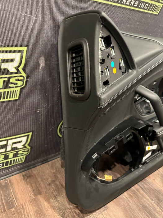 2017 AUDI R8 SPYDER PLUS RIGHT PASSENGER DOOR PANEL TRIMS OEM 4S7 867 106