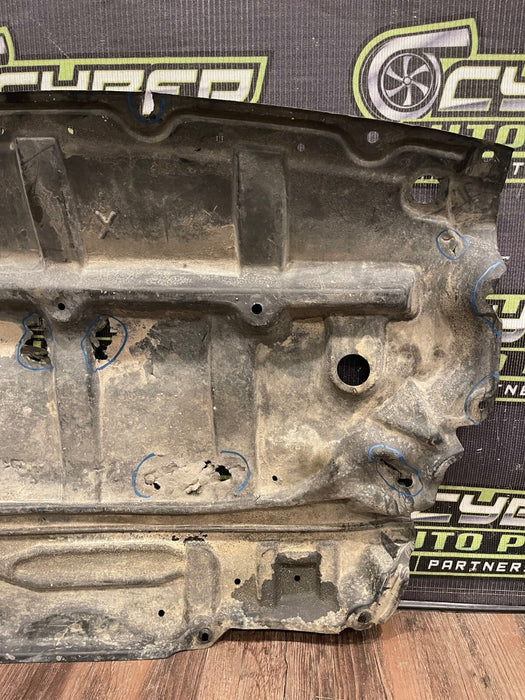 2017 NISSAN 370Z NISMO FRONT UNDERSHROUD SHIELD OEM *DAMAGE/READ DESCRIPTION*