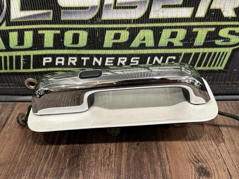 2017-2019 FORD F250 F350 FRONT RIGHT DOOR HANDLE TRI COAT (UG) OEM *BURN DAMAGE*