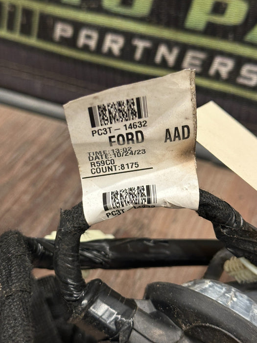 2023-2025 FORD F250 F350 F450 REAR RIGHT DOOR WIRING HARNESS OEM PC3T-14632