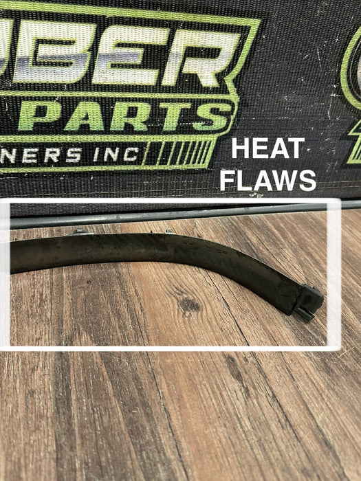 2021 AUDI R8 DASHBOARD LEFT CARBON FIBER TRIM OEM 4S1857237 D *HEAT FLAWS 2-3*