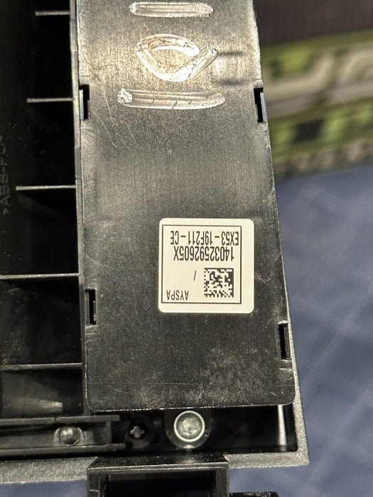 2015 JAGUAR F TYPE RADIO DISPLAY SCREEN SURROUND BEZEL TRIM EX53 19F211 CE