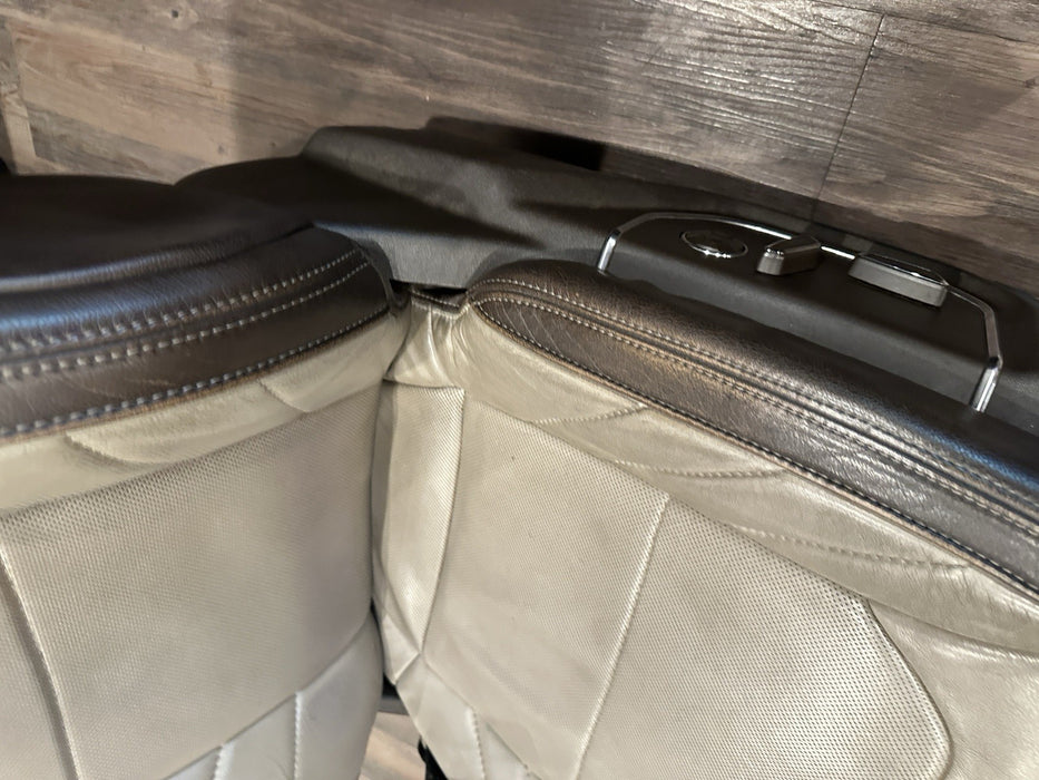 2017 FORD F250 F350 F450 LIMITED SEATS FRONT REAR HEATED COOLED OEM 2017-2019