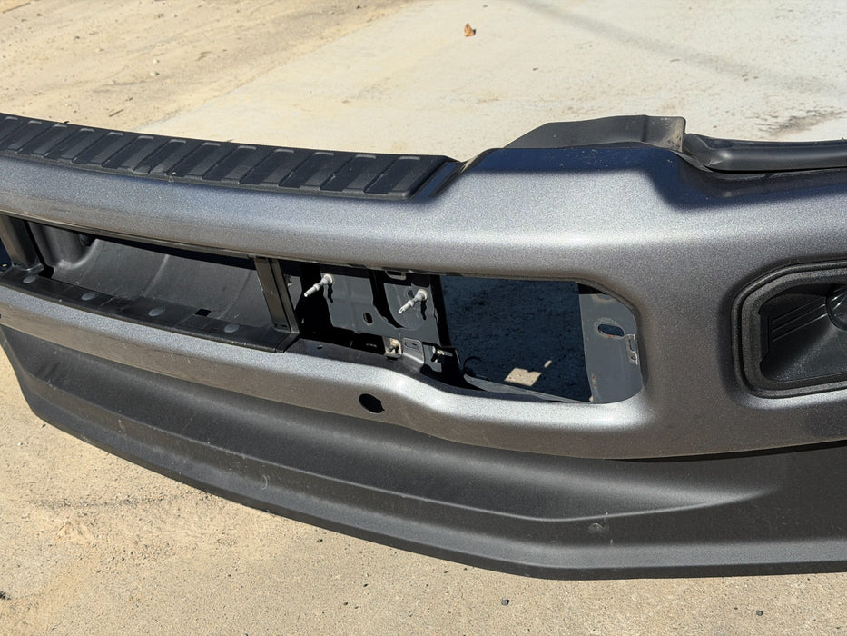 2023 2024 2025 2026 FORD F250 F350 CARBONIZED GREY FRONT BUMPER ASSEMBLY OEM