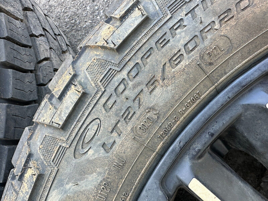 6x5.5 6X139.7 XD MOTO METAL 20X9 WHEELS ONLY RIMS ONLY TPMS INCLUDED