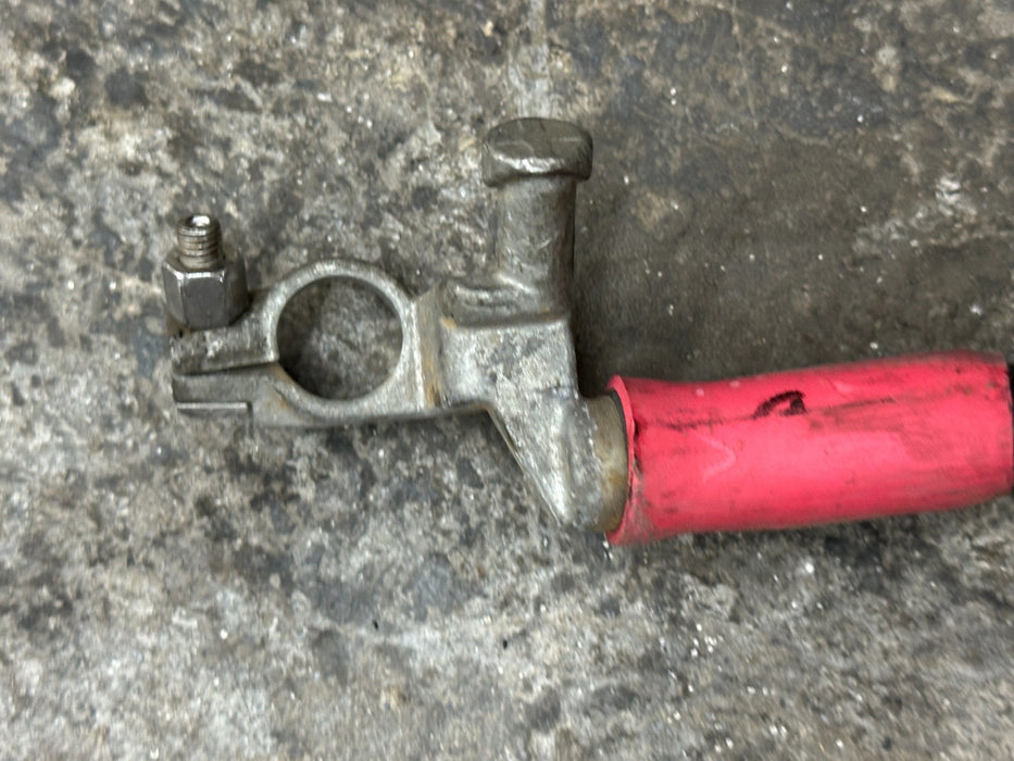 2014 AUDI R8 OEM POSITIVE CABLE & ALTERNATOR STARTER HARNESS 420971225 420971224